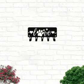 CIFbuyâ„¢ Adorable Dog Key Rack Aesthetic Metal Wall Storage System (TikTok, temu pick-up service)