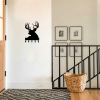 CIFbuyâ„¢ Buck Head Metal Wall Art Dual Size Key Coat Organizer (TikTok, temu pick-up service)