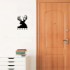 CIFbuyâ„¢ Buck Head Metal Wall Art Dual Size Key Coat Organizer (TikTok, temu pick-up service)