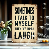 CIFbuy 8x12 Inch ( 20.3x30.5cm ) Vintage Funny Aluminum Sign (TikTok, temu pick-up service)