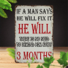CIFbuy 8x12 Inch ( 20.3x30.5cm ) Vintage Retro Aluminum Sign for Man Cave (TikTok, temu pick-up service)