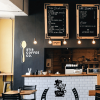 CIFbuy Vintage Industrial Coffee Wall Art Tin Sign Home Cafe Kitchen Decor Gift (TikTok, temu pick-up service)
