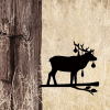 CIFbuy Whimsical iron Elk Sculpture for Garden and Patio Decor (TikTok, temu pick-up service)
