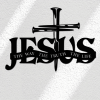 CIFbuy Aluminum Jesus Cross Scripture Wall Art Christian Home Decor Gift(TikTok, temu pick-up service)
