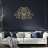 CIFbuy Zen Mandala Lotus Aluminum Wall Art Holiday Gift Home Decor(TikTok, temu pick-up service)