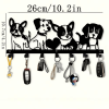 CIFbuy Vintage Cartoon Puppy Wall Decoration iron Waterproof Removable Pet Theme Home Accent(TikTok, temu pick-up service)
