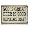CIFbuy Retro Metal Decoration Plate Perfect For Home Garage Tavern Unique Wall Hanging(TikTok, temu pick-up service)