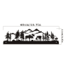 CIFbuy Deer Metal Wall Art for Living Room Home Decor Holiday Gift(TikTok, temu pick-up service)