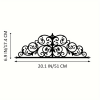 CIFbuy Vintage Floral iron Over-The-Door Hanger Reversible Seasonal Wall Door Decor for Living Room Bedroom Kitchen Bathroom(TikTok