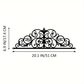 CIFbuy Vintage Floral iron Over-The-Door Hanger Reversible Seasonal Wall Door Decor for Living Room Bedroom Kitchen Bathroom(TikTok