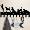 CIFbuyâ„¢ Animal Design Vertical Key Holder Detachable Wall Storage System (TikTok, temu pick-up service)