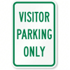 CIFbuy Visitor Parking Only Sign Weatherproof Metal Sign for Outdoor and Indoor Use(TikTok, temu pick-up service)