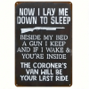 CIFbuy Gun Sign Metal Vintage Home Bar Cave Decor Wall Plaque(TikTok, temu pick-up service)