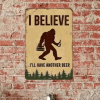 CIFbuy Stylish I Believe I Will Have Another Beer Metal Sign Durable Wall Plaque Perfect for Home Pub Decor(TikTok, temu pick-up service)