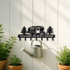 CIFbuy Rustic Pine Tree Wall Hooks Heavy Duty iron Coat Key Rack Entryway Organizer(TikTok, temu pick-up service)