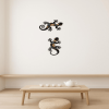 The Iron Cat Key Hook Rack - Fashionable Metal Wall - Mount Key Holder. It's an Easy - Install Storage Organizer Ideal for Home Living Room and Bedroo