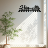 CIFbuyâ„¢ House Rose Key Holder Metal Wall Mounted Multi-function Rack (TikTok, temu pick-up service)