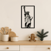 CIFbuy Vintage Statue of Liberty Metal Sculpture NYC Skyline Wall Art Patriotic Decor for Living Room Office Home(TikTok, temu pick-up service)