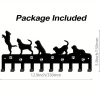 CIFbuyâ„¢ Animal Design Vertical Key Holder Detachable Wall Storage System (TikTok, temu pick-up service)
