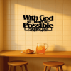 CIFbuy Vintage Farmhouse iron Wall Art with Inspirational Bible Verses for Home Church Prayer Room Decor(TikTok, temu pick-up service)