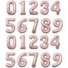 Ew16 Inch Small Number Balloon 0-9 Wedding Wedding Room Baby Birthday Party Decoration Aluminum Foil Golden Balloon