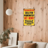 CIFbuy 8x12 Inch ( 20.3x30.5cm ) Vintage Retro Aluminum Sign for Home Bar Man Cave (TikTok, temu pick-up service)