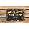 CIFbuy 8x12 Inch ( 20.3x30.5cm ) Vintage Aluminum Sign for Bar Cafe Pub (TikTok, temu pick-up service)