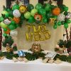 109pcs Jungle Animal Balloons Garland Arch Kit Jungle Safari Party Supplies Favors Kids Birthday Party Baby Shower Boy