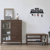 CIFbuyâ„¢ Vintage Heart 10-Hook Key Holder Rustproof Metal Wall Storage Hangers (TikTok, temu pick-up service)