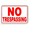 CIFbuy Vintage Metal No Trespassing Sign (TikTok, temu pick-up service)
