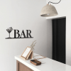 CIFbuy Vintage Black iron Happy Hour Sign Rustic Pub Wall Decor for Home Bar Man Cave Outdoor Patio Gaming Room(TikTok, temu pick-up service)
