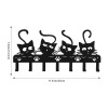 1pc Cute Dog Silhouette Garden Sign - Boasting a Solid Wood Stake. As Ground Insert Garden Decor