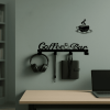 CIFbuy Rustic Wall Mounted Mug Holder Multifunctional Kitchen Cup Organizer Rack(TikTok, temu pick-up service)