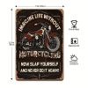 CIFbuy 8x12 Inch ( 20.3x30.5cm ) Vintage Retro Aluminum Sign for Bar Garage Man Cave (TikTok, temu pick-up service)