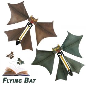 5\10pcs Magic Clockwork Flying Bats, Magic Props Funny Surprise Decompression Prank Toys Halloween Decoration Party Decoration (Quantity: 10pcs)
