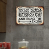 CIFbuy 8x12 Inch ( 20.3x30.5cm ) Vintage Rustic Aluminum Sign (TikTok, temu pick-up service)